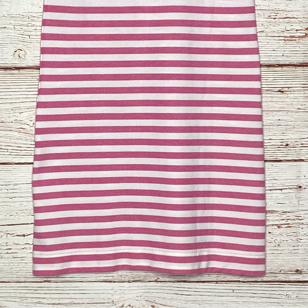Vineyard Vines Knit Stripe Swing Dress In Pink and White Sz XXS - Picture 13 of 15